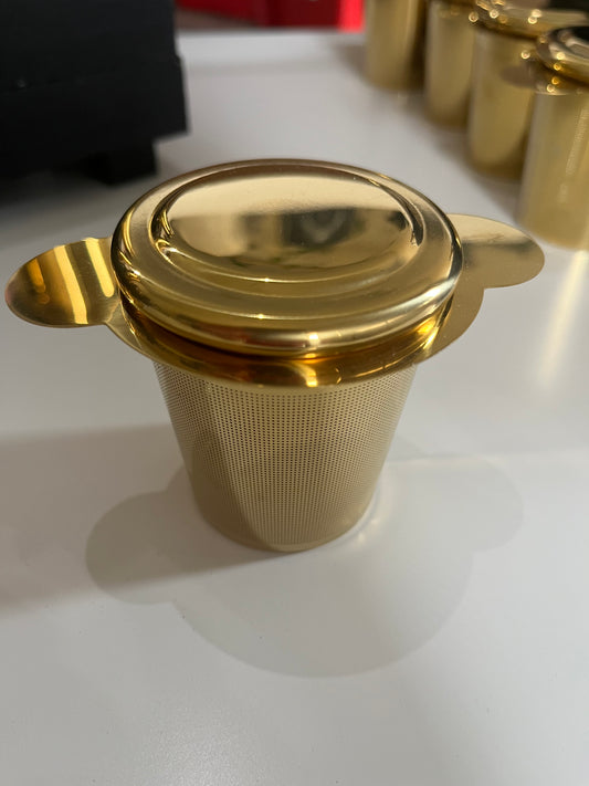 Gold Colored Tea Infuser