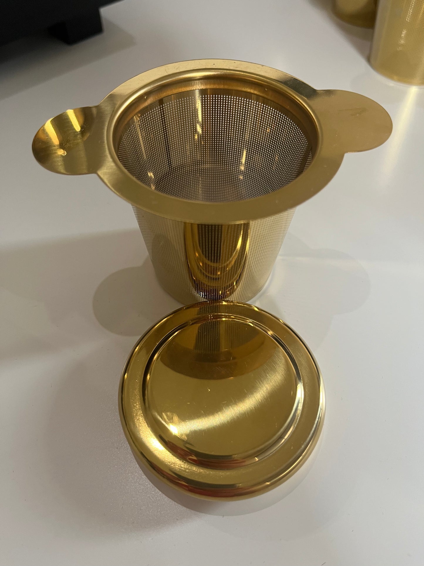 Gold Colored Tea Infuser