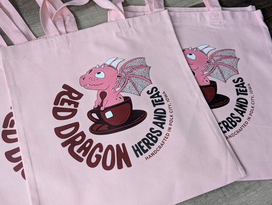 Pink Dragon Tote